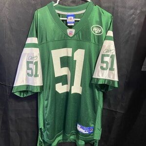 New York Jets Johnathan Vilma Football Jersey